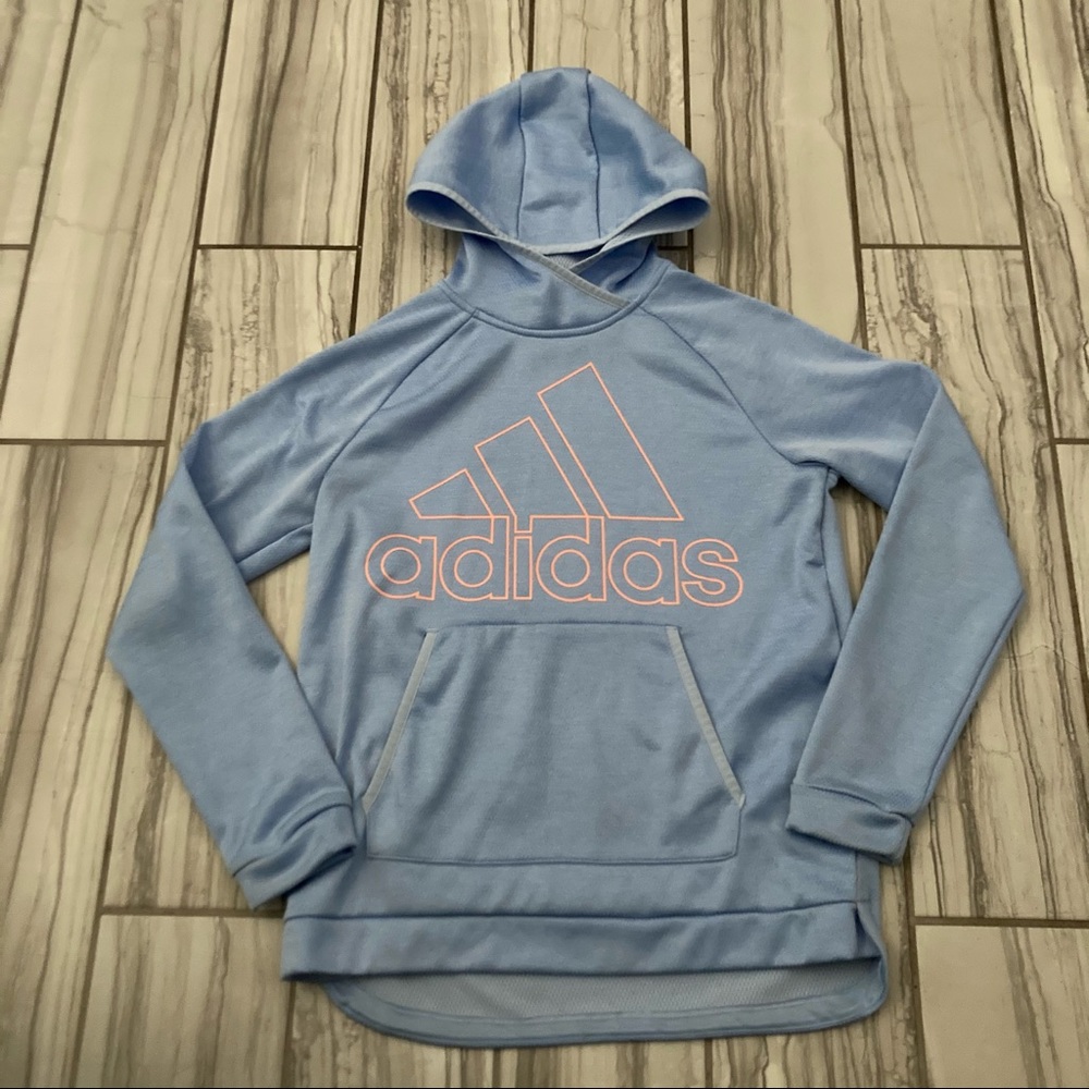 Adidas Climawarm polyester hoodie. EUC like new